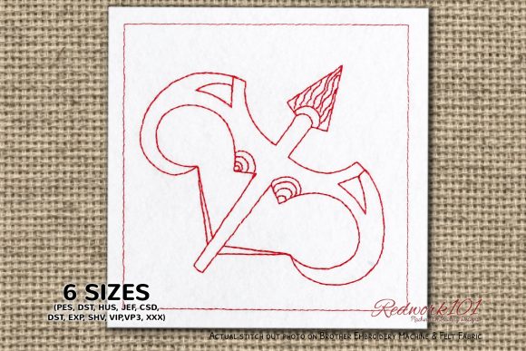 Arch Bow Sagittarius Embroidery Design Review