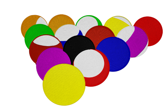 Billiard Balls Embroidery Design Review