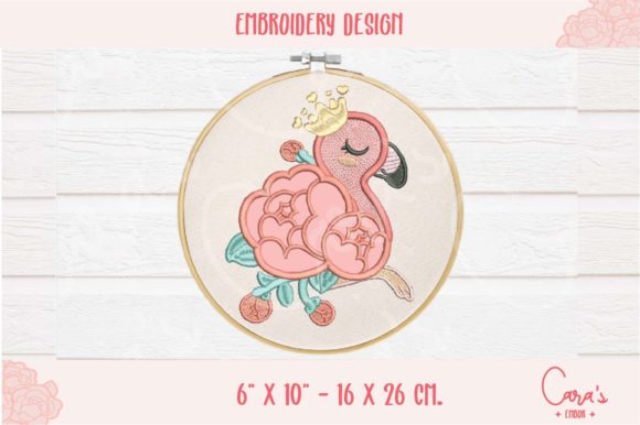 Cara's Embor Flamingo Applique Review