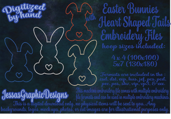 Easter Bunnies Line Stitch Review