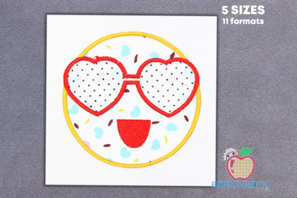 Emoticon with Heart Shaped Sunglasses Review