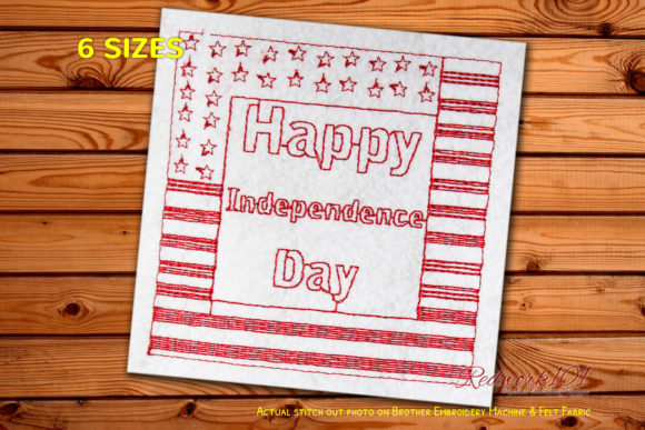 Happy Independence Day Embroidery Design Review