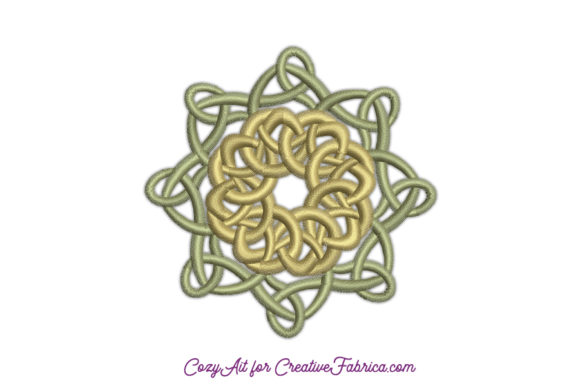 Infinity Knot - Celtic Mandala for Boutique Apparel