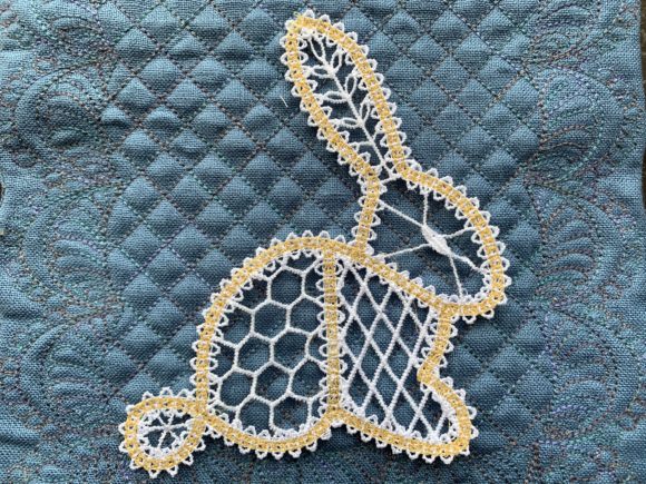 Lace Bunny Embroidery Design Review