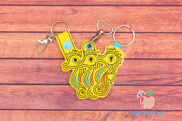 Seahorse ITH Snaptab Keyfob Design Review