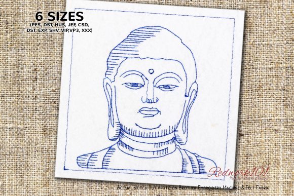 Small Buddha Statue Embroidery Review