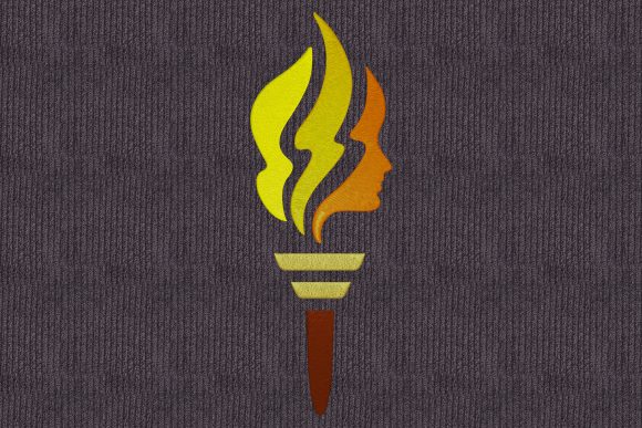 Torch with Face Embroidery Design Review